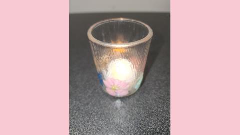 Pressed Flower Lantern