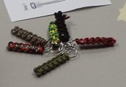 paracord keychains