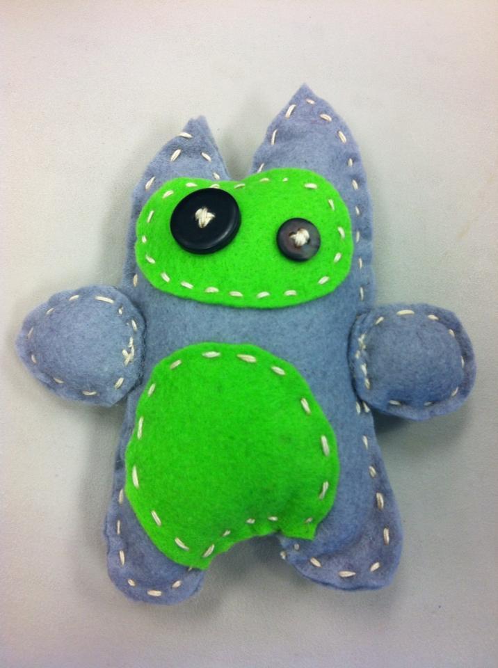 felt monster